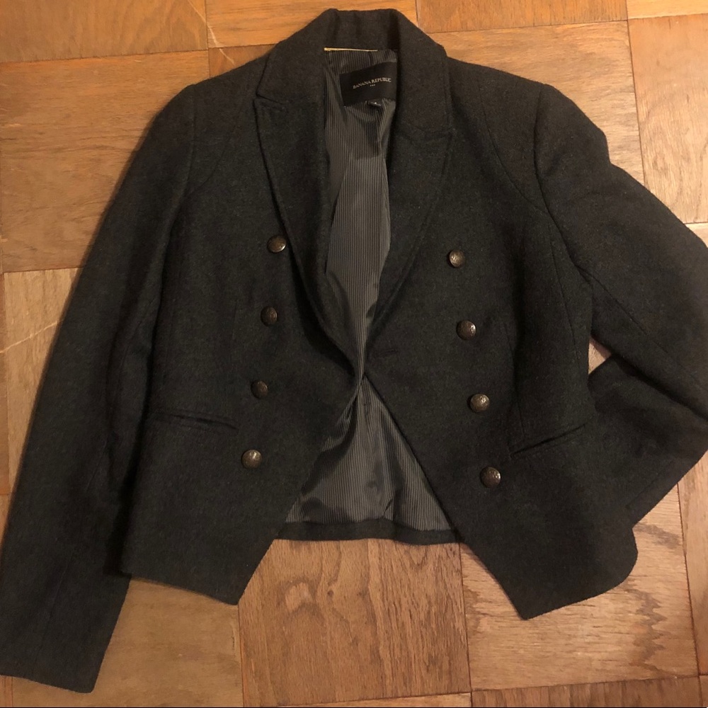 Banana Republic Double Breasted Blazer